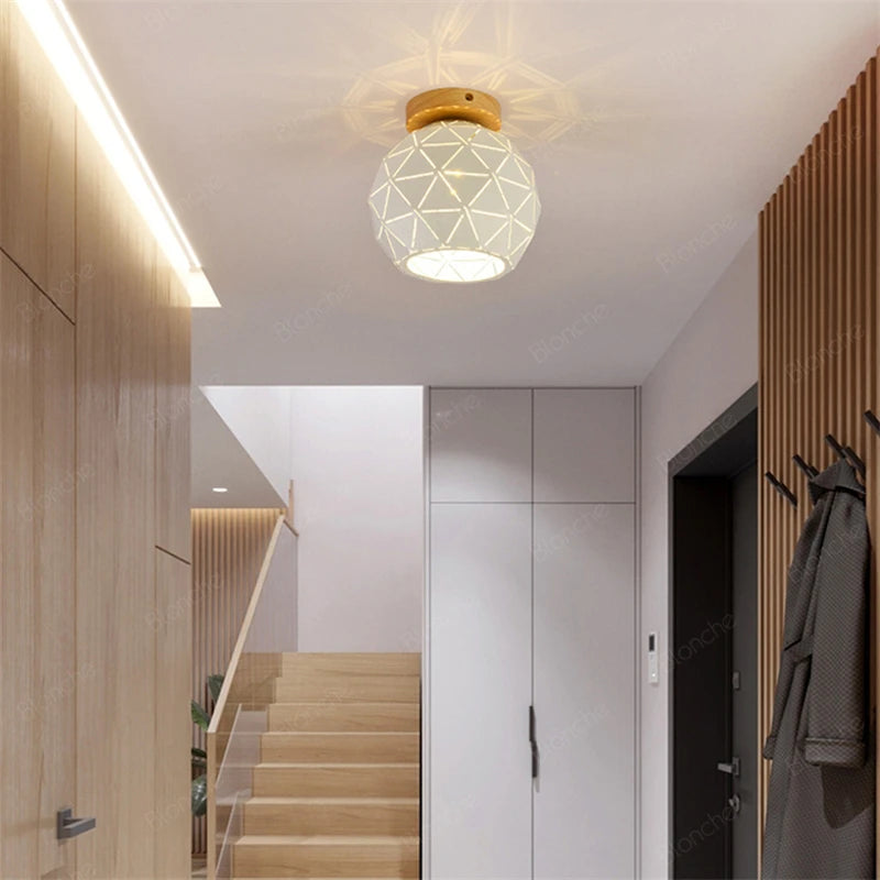 plafonnier moderne en verre pour décoration intérieure avec éclairage led - vue 6 sur 17