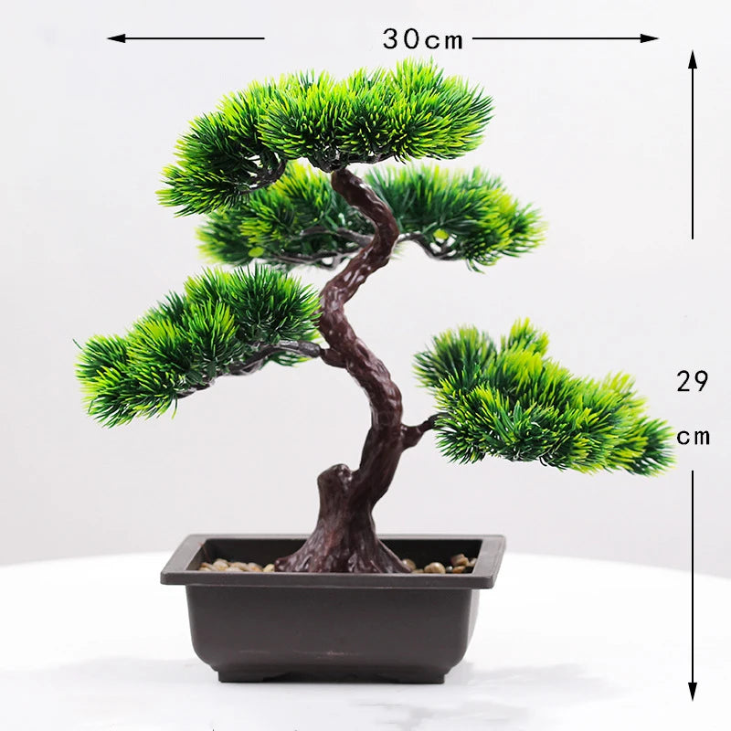 plantes artificielles réalistes pour décoration intérieure et cadeaux