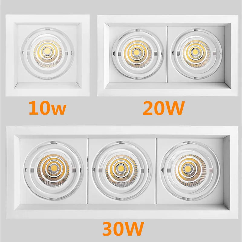 spot led à intensité variable pour éclairage intérieur encastré - vue 3 sur 5