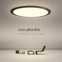 plafonnier led ultra-fin moderne simple luminaire décoratif nordique