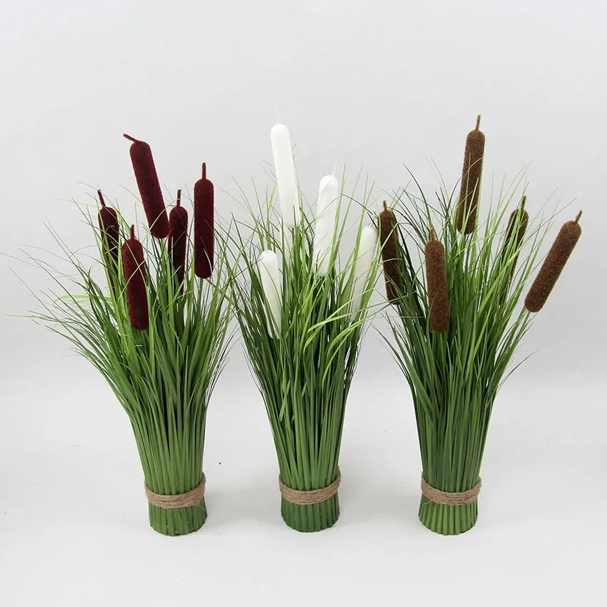 plantes artificielles oignon vert pour décoration intérieure et extérieure - vue 4 sur 23