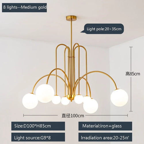 suspension moderne design postmoderne pour intérieur élégant - vue 8 sur 21