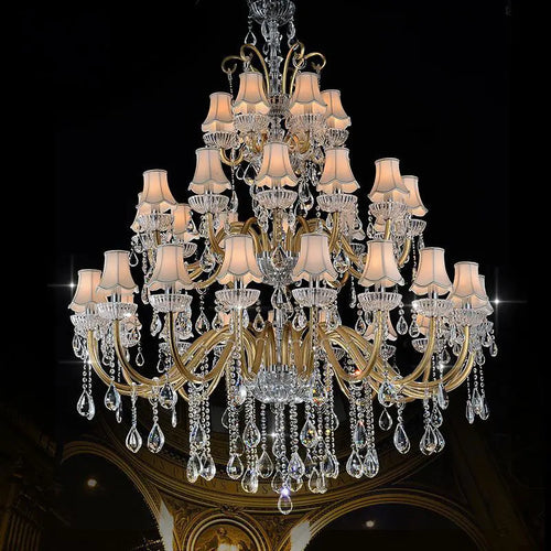 lustre moderne en cristal pour un éclairage élégant et raffiné - vue 7 sur 6