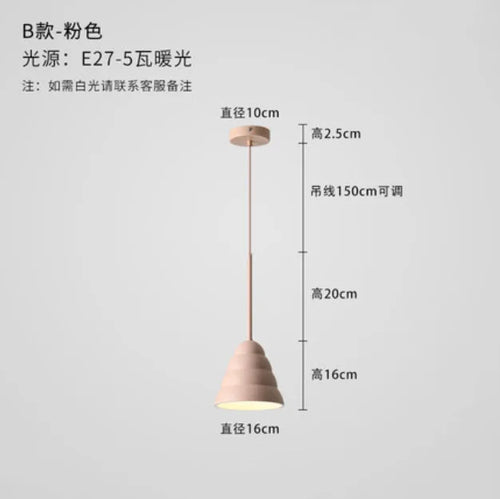 suspension décorative nordique pour éclairage créatif intérieur