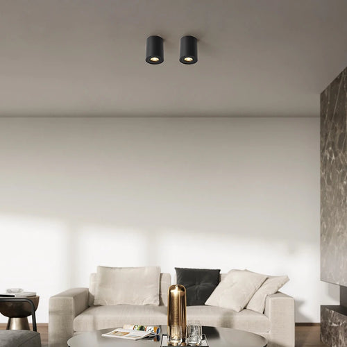 projecteurs led cob foco spot plafond rail lumières spot maison magasin - vue 2 sur 12