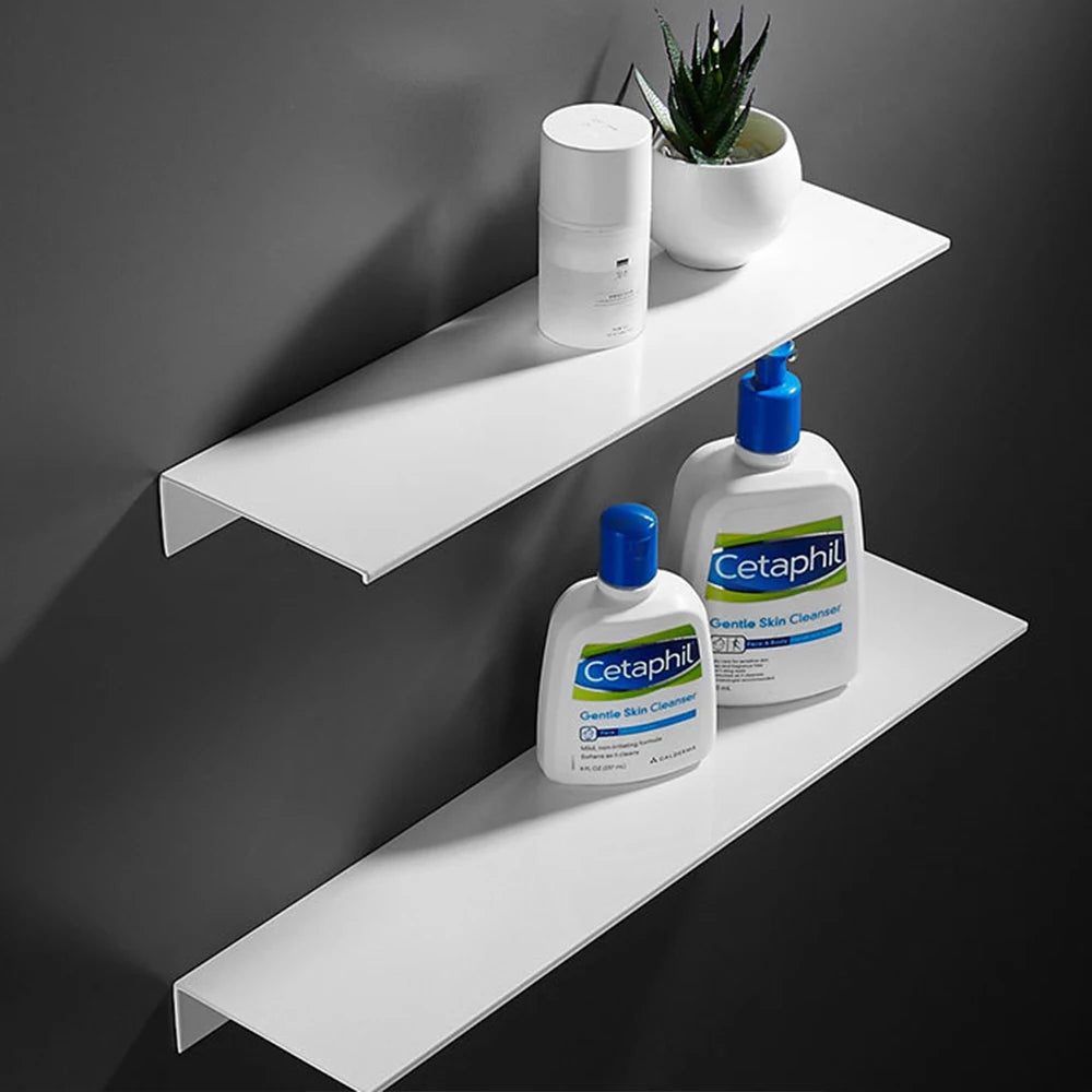 étagère murale en aluminium pour rangement moderne et pratique - vue 5 sur 14