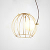 Suspension design avec abat-jour métallique ajouré Ohio