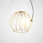 Suspension design avec abat-jour métallique ajouré Ohio