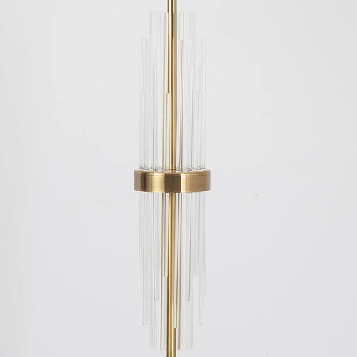 lampadaire moderne en verre pour un éclairage intérieur élégant