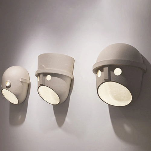 applique murale led moderne créative en résine décorative - vue 9 sur 11