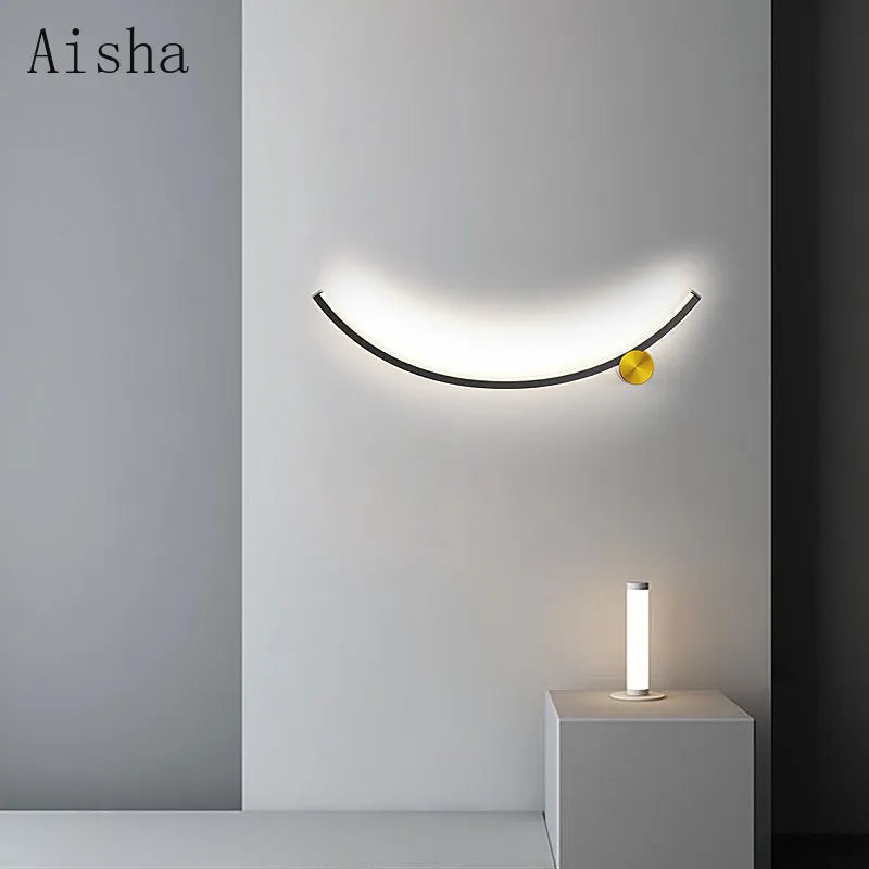 applique murale moderne et créative à led pour décoration intérieure - vue 5 sur 9