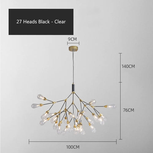lustre luciole design post-moderne pour intérieur élégant et créatif - vue 15 sur 23