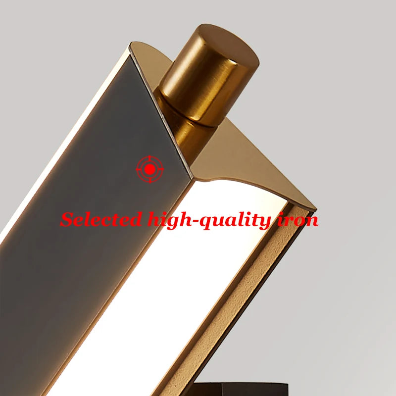 applique murale nordique led réglable pour salon moderne