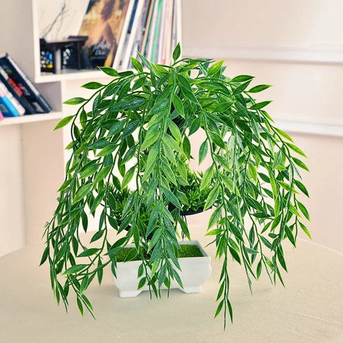 arbre artificiel en pot mini bonsaï pour décoration intérieure et extérieure - vue 5 sur 7