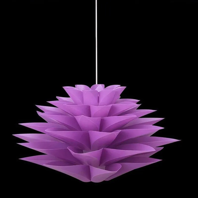 suspension 50 cm Lotus abat-jour Puzzle - vue 9 sur 10