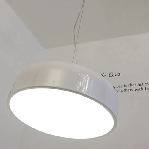 suspension Mode Simple lampe créative Restaurant Table à manger chambre en aluminium suspension luminaire E27 110 V 220 V - vue 5 sur 12