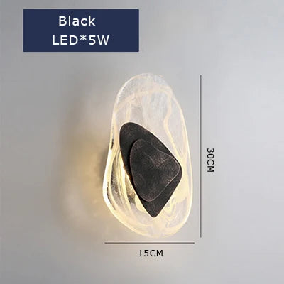 applique murale led de luxe pour décoration intérieure élégante - vue 8 sur 8