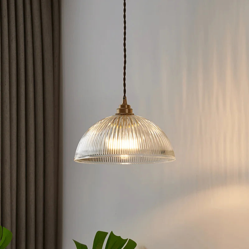 lustre nordique en verre pour restaurant et boutique bar - vue 6 sur 7