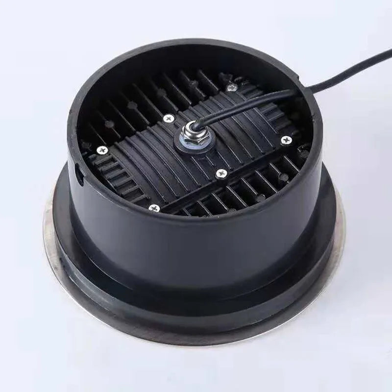 LED lumière souterraine 5W 10W 15W 20W 30W extérieur IP67 étanche sol jardin chemin sol enterré cour Spot paysage 220v Dc12v