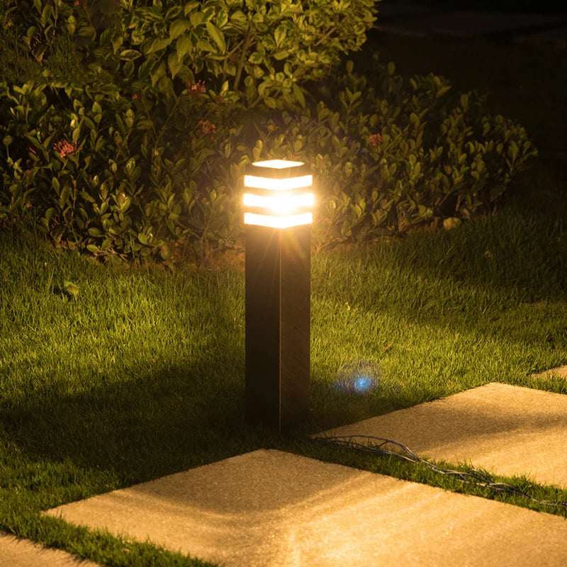lampe de jardin étanche à led pour éclairage extérieur - vue 4 sur 8