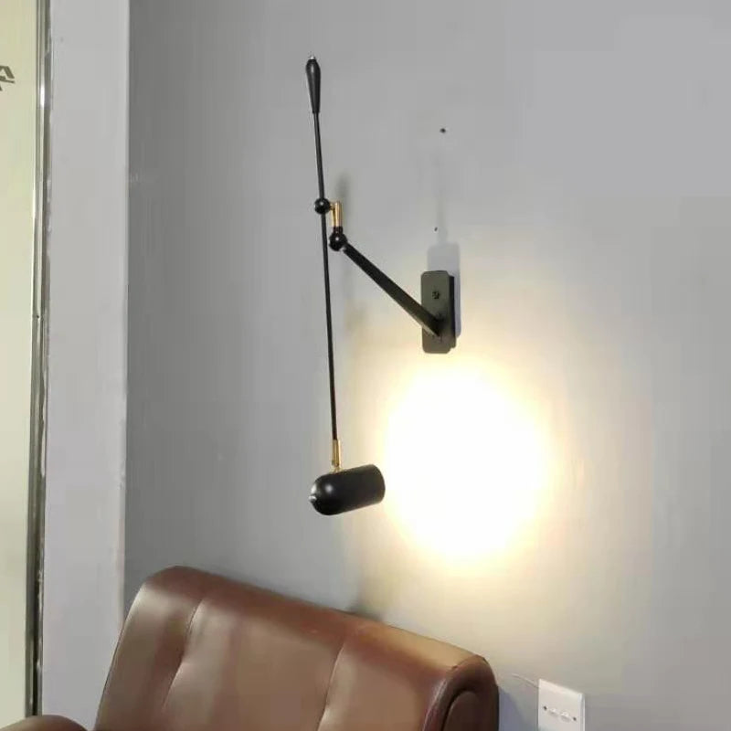 applique murale led rétro moderne pour décoration intérieure - vue 4 sur 10