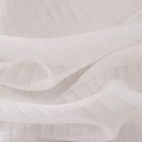 Voilage tulle motifs floraux géométriques style européen fenêtre