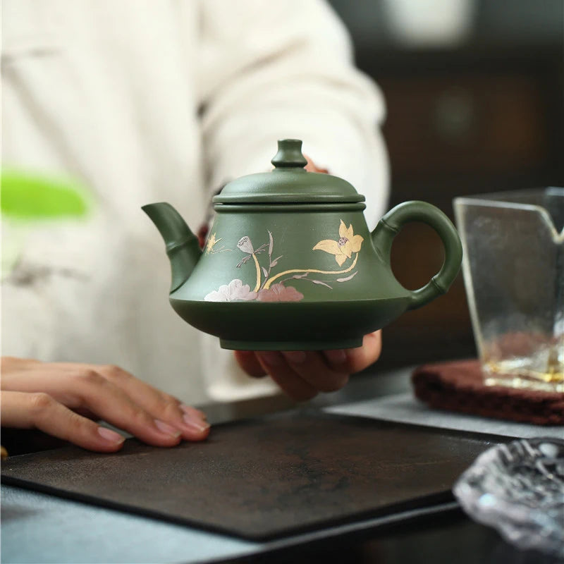 Théière yixing argile violette service gongfu 230 ml