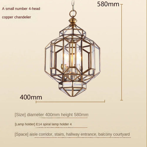 suspension en verre vintage pour intérieur et extérieur