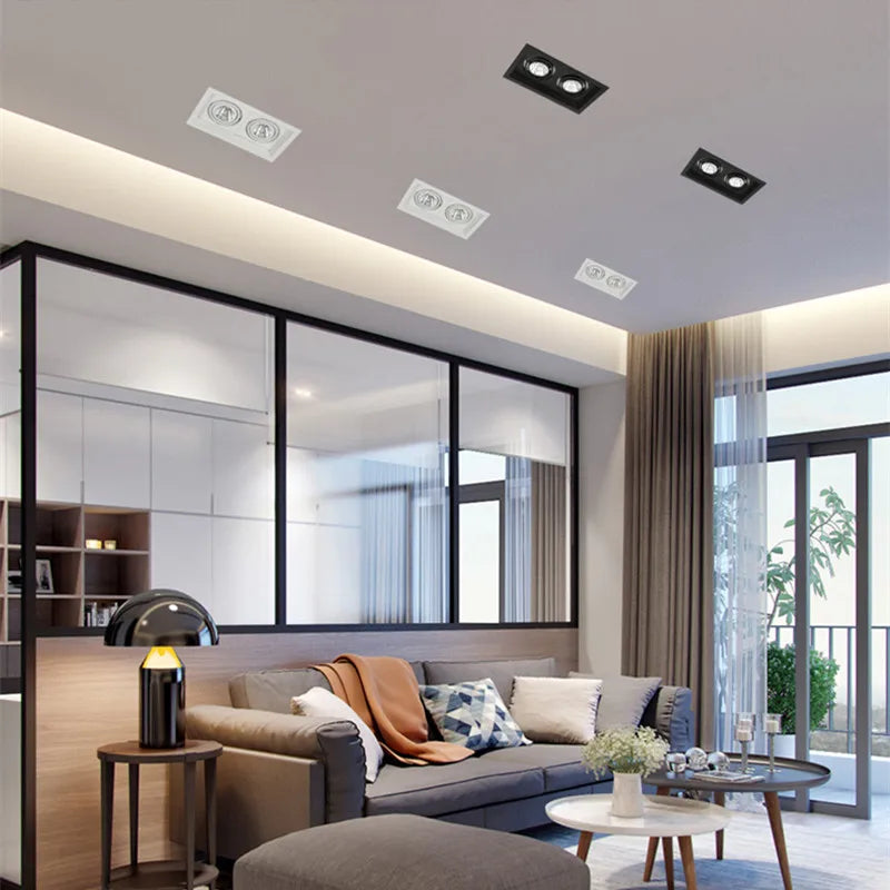 spot led à intensité variable pour éclairage intérieur encastré - vue 5 sur 5