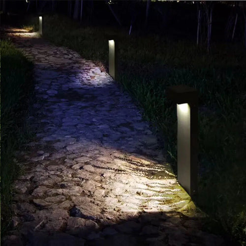lumière moderne en aluminium pour jardin et chemin extérieur - vue 6 sur 6