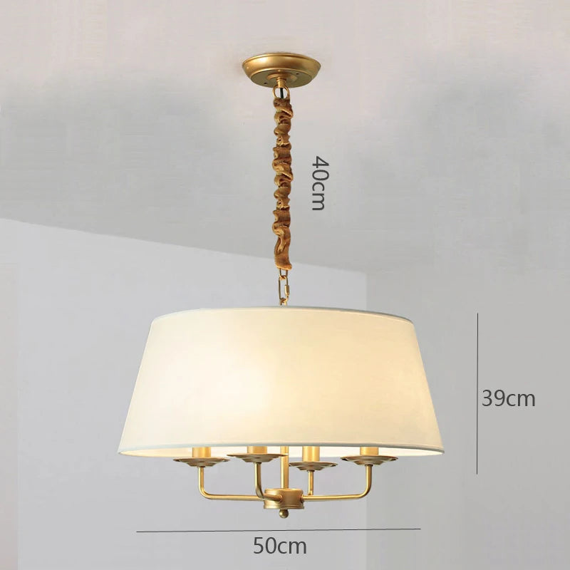 luminaire suspendu led style rétro américain pour salon moderne - vue 11 sur 11