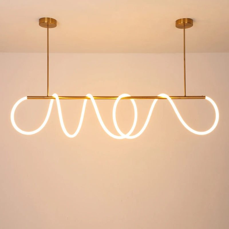 lampes lumière led suspension moderne