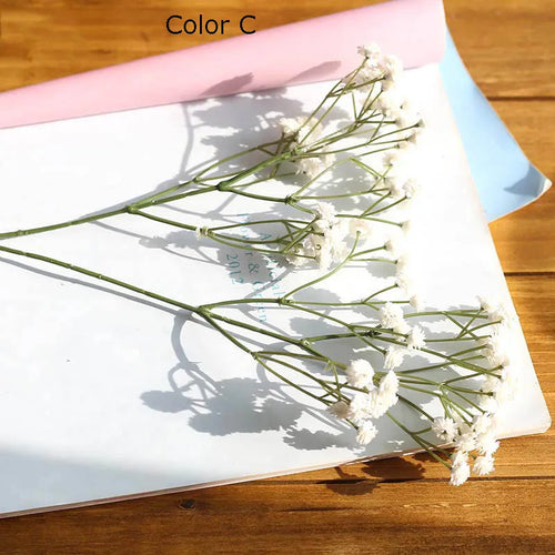 90 têtes de fleurs artificielles pour décorations et bricolage - vue 11 sur 12