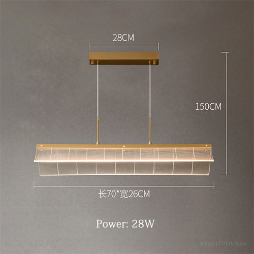 lustre moderne en cuivre suspension éclairage intérieur design