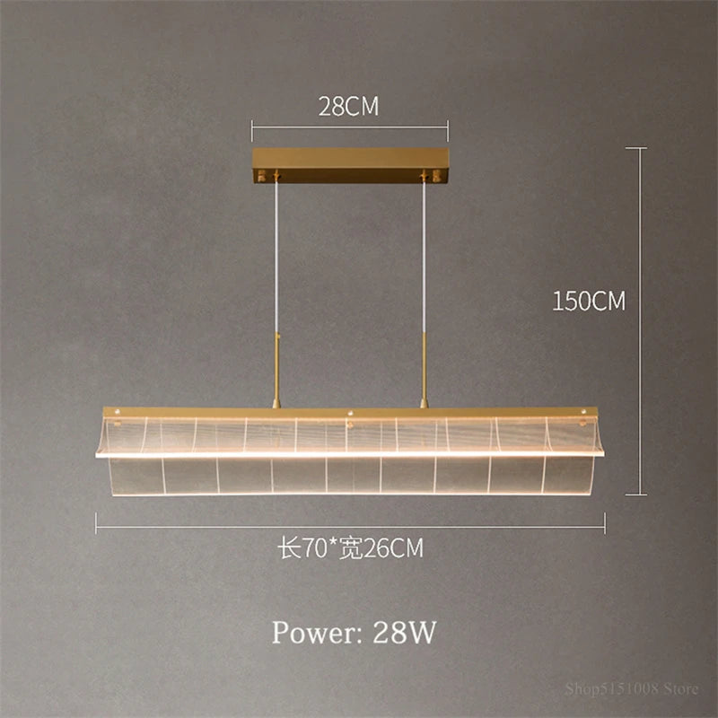 lustre moderne en cuivre suspension éclairage intérieur design