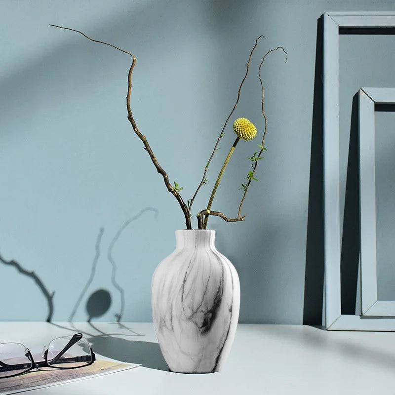 vase en céramique moderne pour décoration intérieure de fleurs - vue 6 sur 11