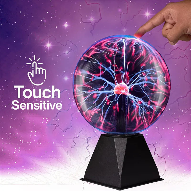 Lampe LED Plasma boule magique