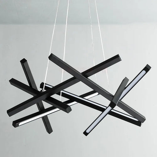 lustre led moderne design minimaliste pour intérieur élégant - vue 5 sur 10