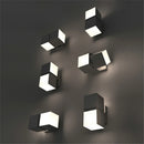 applique murale led étanche moderne pour extérieur décoratif paysage jardin allée