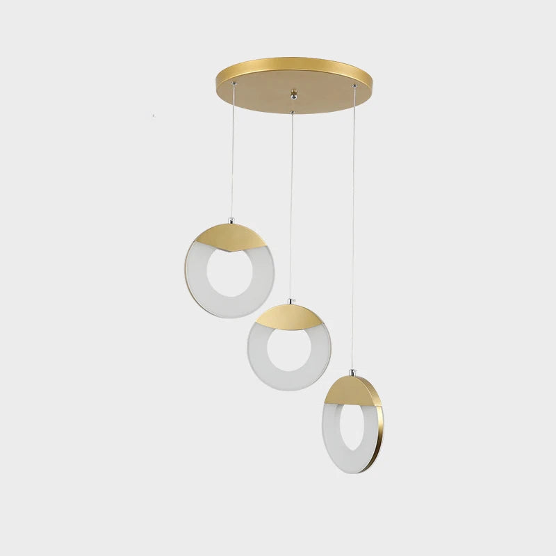 Suspension nordique moderne led pour cuisine restaurant bar
