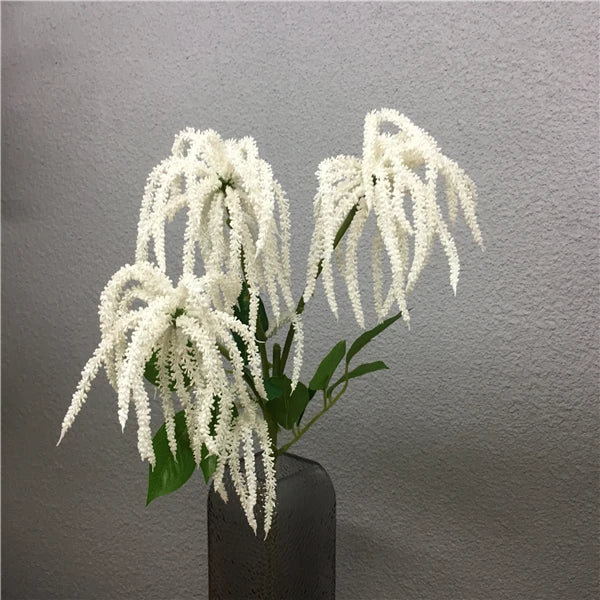 branche astilbe artificielle touché réel pour décoration mariage et couronne - vue 5 sur 8