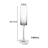 Verre à cocktail élégant style margarita transparent fête