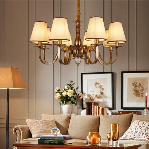 Lustre de luxe classique