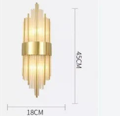 applique murale moderne led en cristal design élégant pour intérieur - vue 12 sur 23
