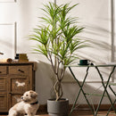 grand arbre artificiel palmier plante tropicale en pot décorative