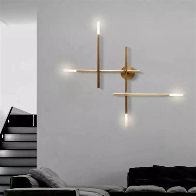 applique murale en cuivre design minimaliste pour intérieur élégant - vue 6 sur 8