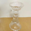 bougeoir en verre pour décoration romantique et centre de table