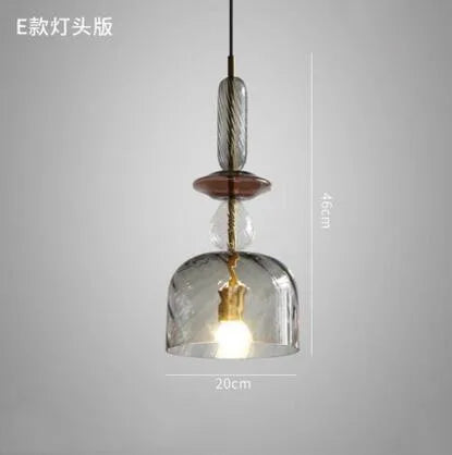 suspension en verre moderne pour décoration intérieure élégante - vue 10 sur 10