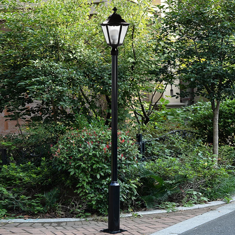 lampadaire décoratif pour jardin et cour arrière extérieur - vue 6 sur 7