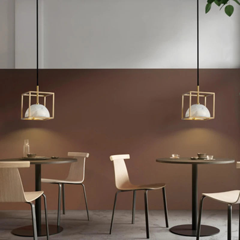 suspension en marbre pour restaurants cafés et hôtels